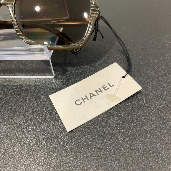 NWT Chanel 5319 Sunglasses Brown Color 1514 (109229) main image 6